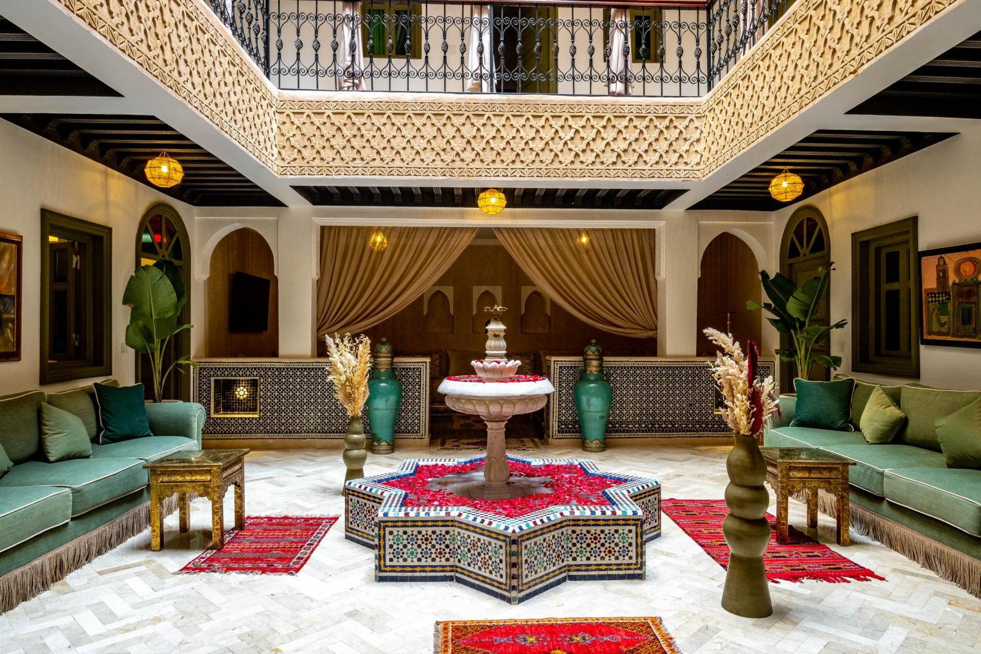 Riad Hamdane Et Spa Marrakesch Exterior foto