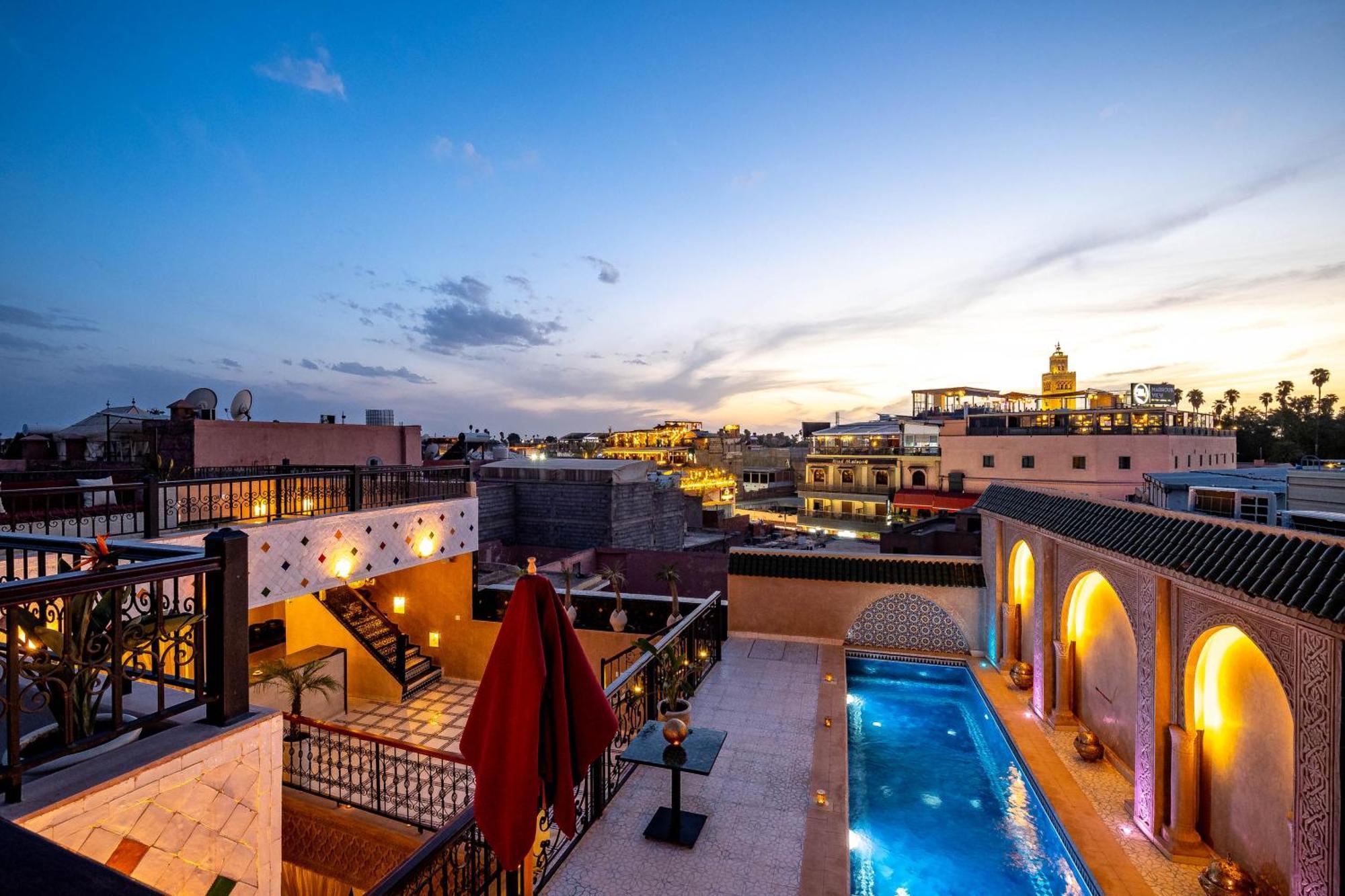 Riad Hamdane Et Spa Marrakesch Exterior foto